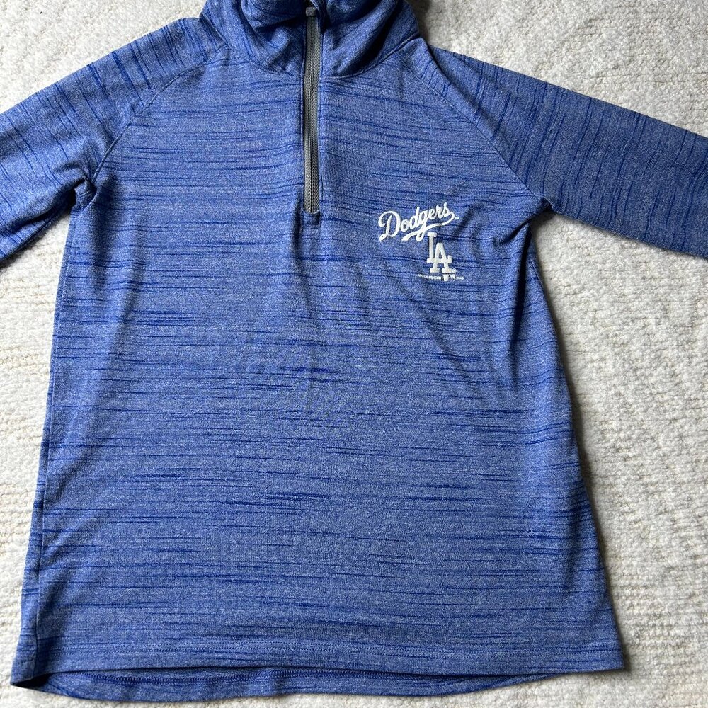 Dodgers blue long sleeve girl Under Armour